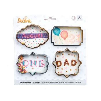 Cookie Cutter Set - Frames / Plaques